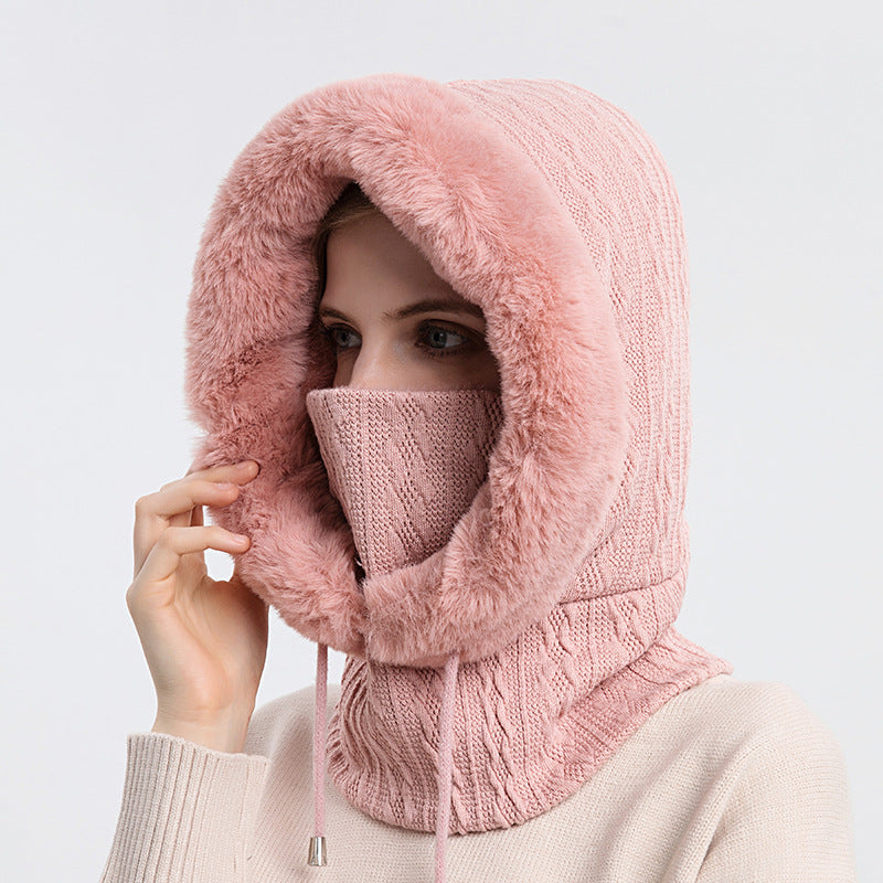 Winter Riding Hood, Scarf & Face Cover