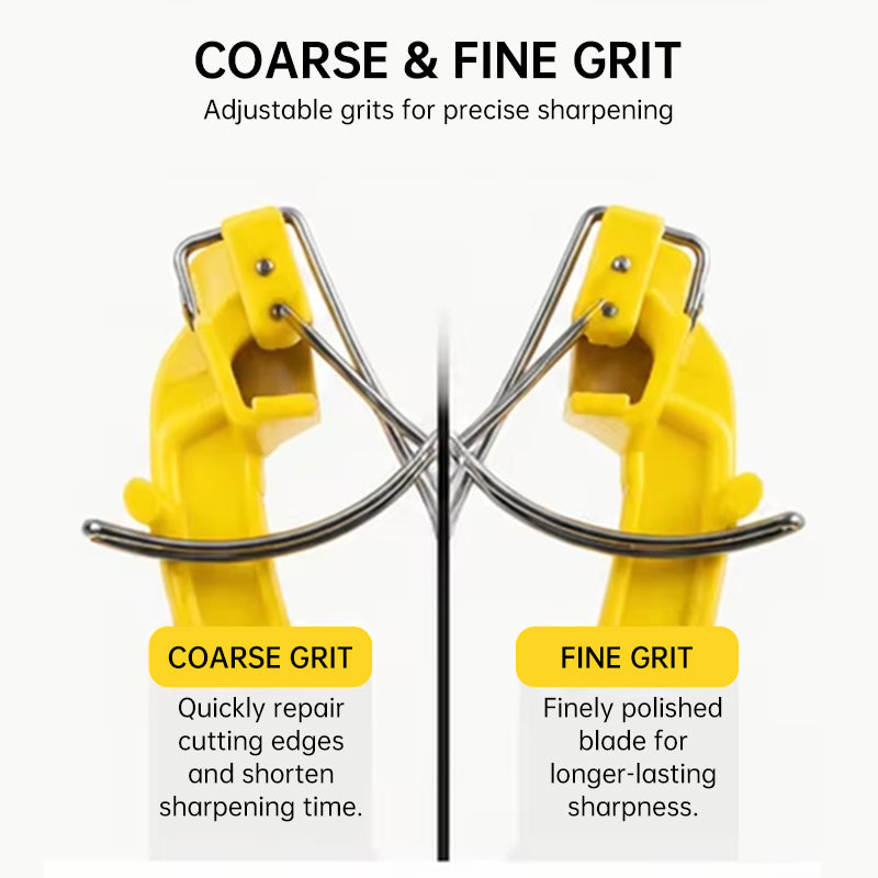 Stainless Steel Knife Sharpener with Mount Bracket