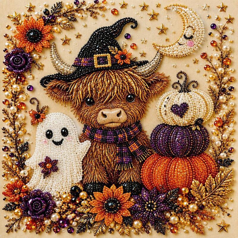 Spooky Ghost Diamond Painting Kit