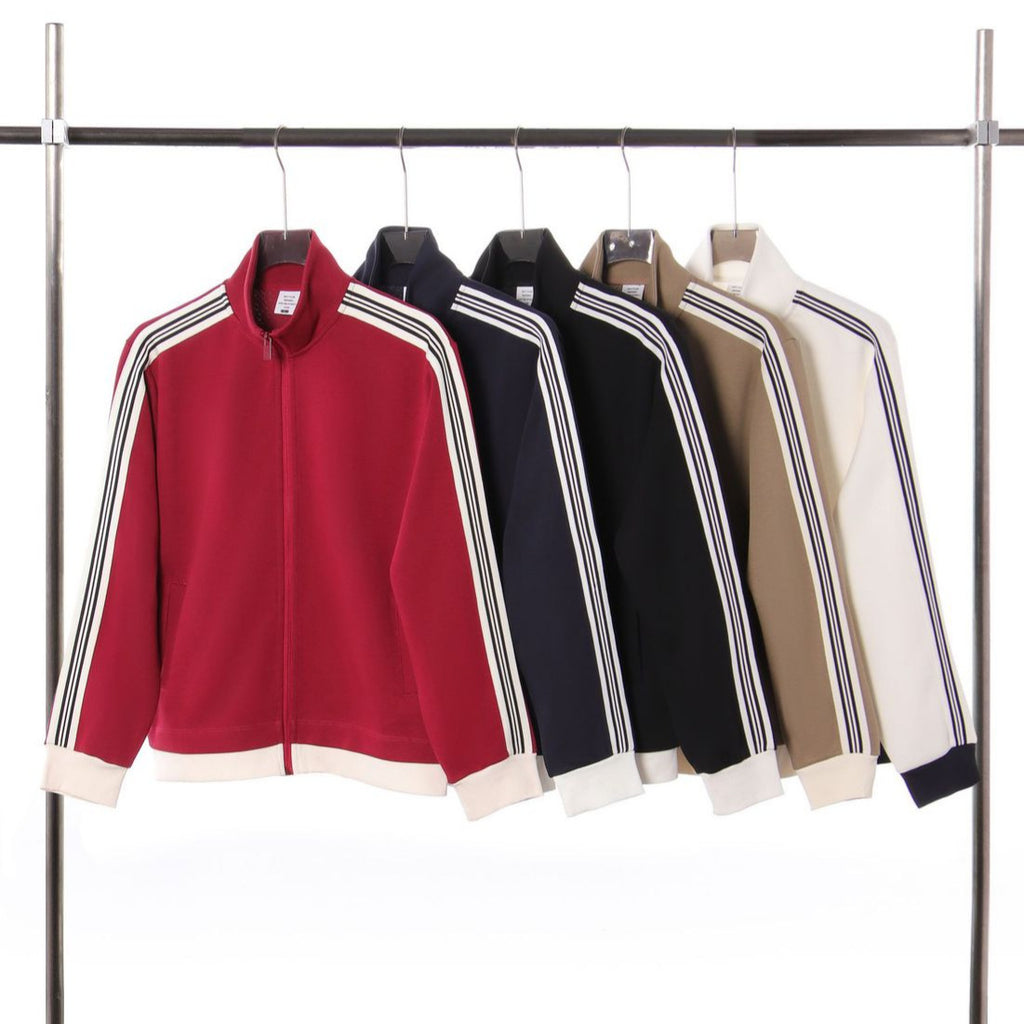 Men's Contrast Ribbon Zip Jacket