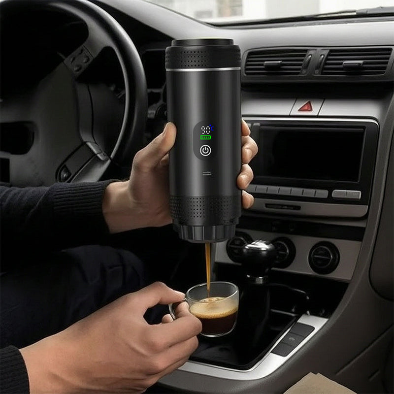 Portable 3-in-1 Espresso Machine with Digital Display
