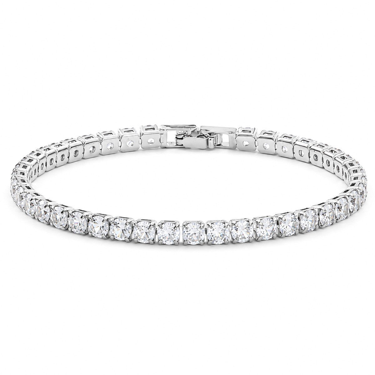 Unisex Zircon Tennis Chain Bracelet