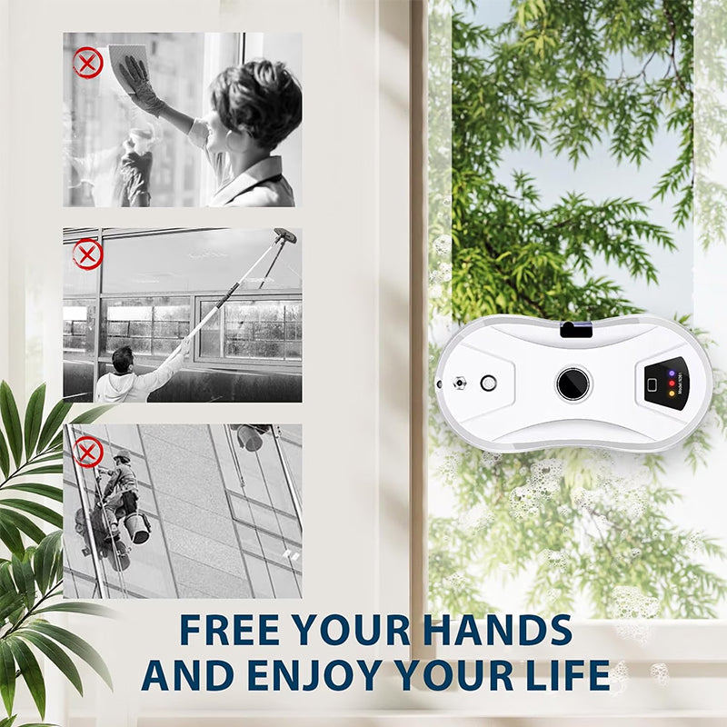 5600Pa Window Cleaning Robot with Remote
