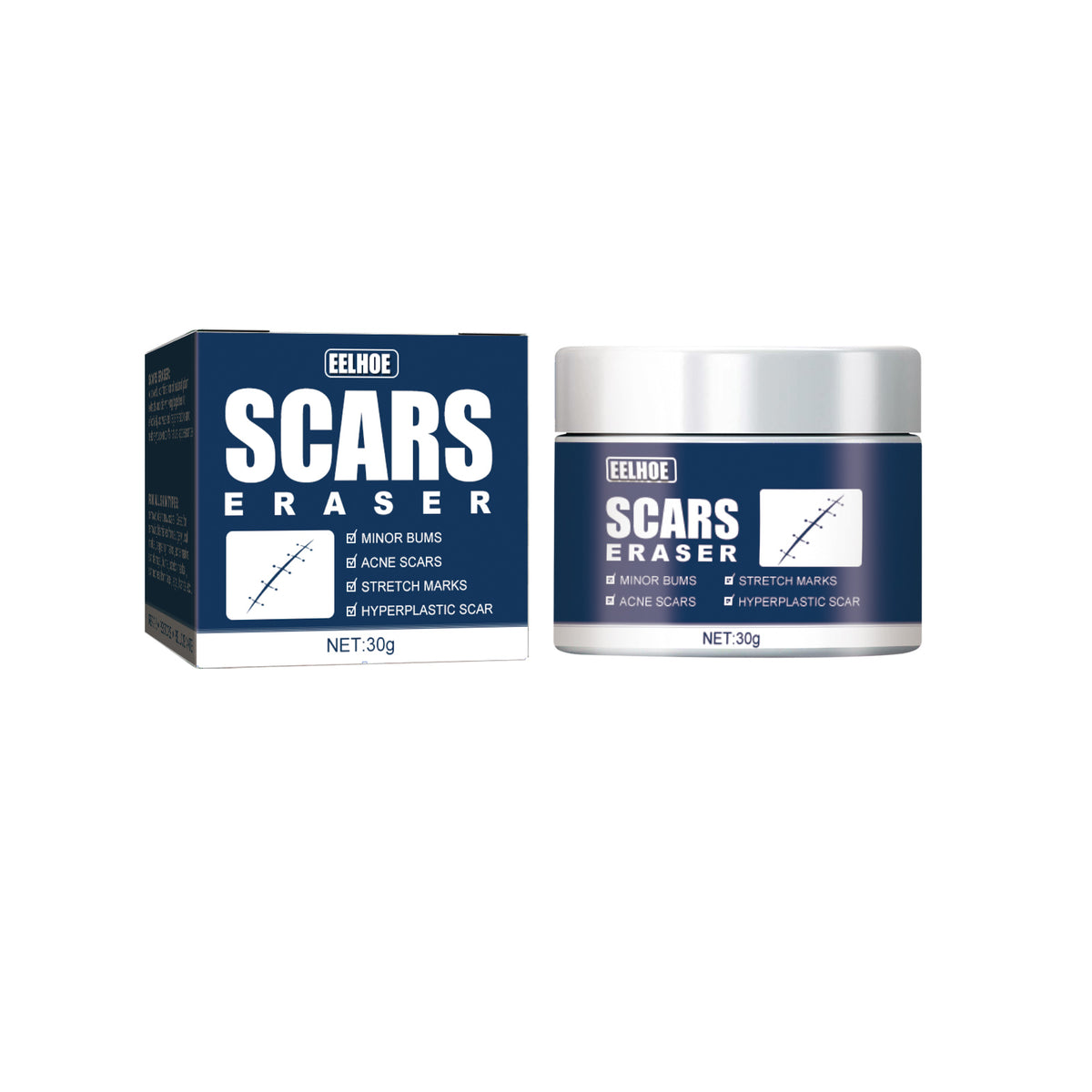 EELHOE Scar Care Balm with Jojoba Seed Oil