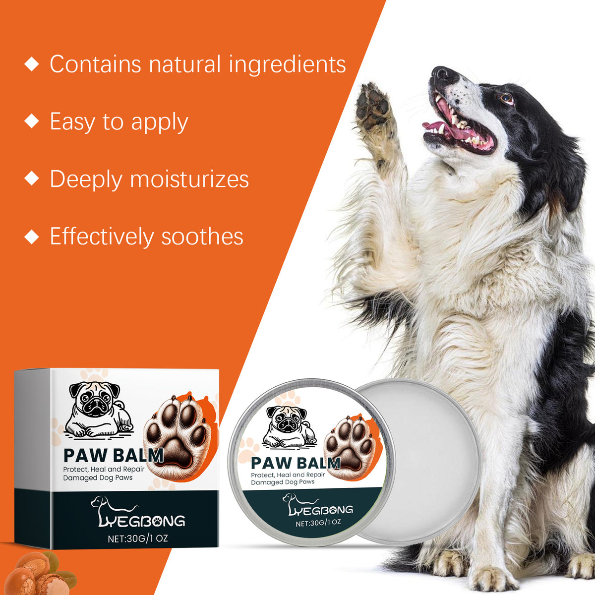 Yegbong Dog Paw & Nose Care Cream