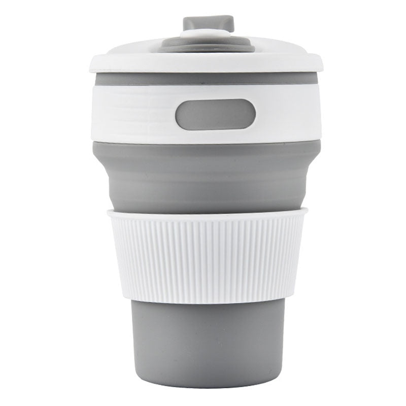 Collapsible Reusable Silicone Cup