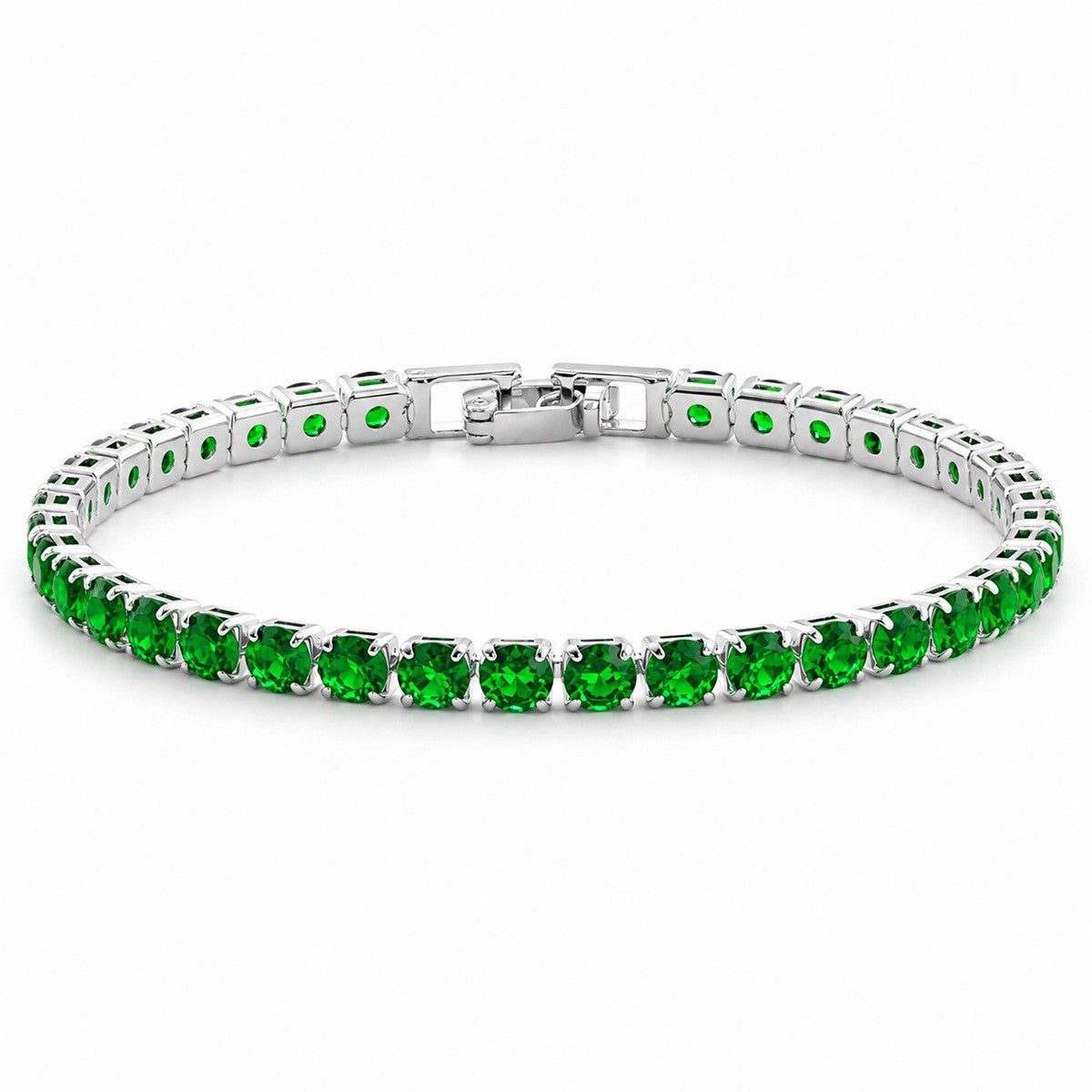 Unisex Zircon Tennis Chain Bracelet
