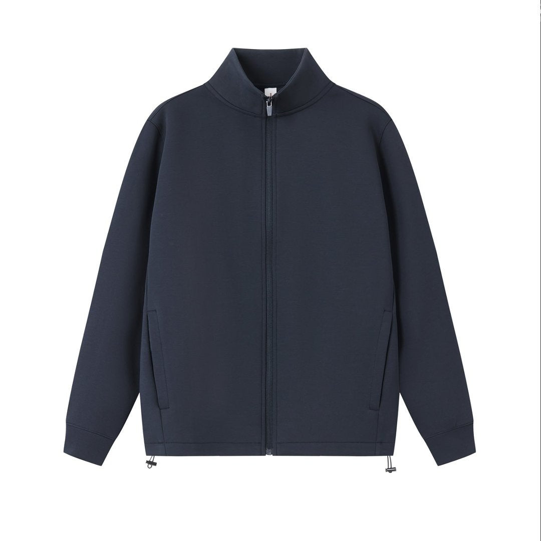 Stand Collar Zip Cardigan Jacket