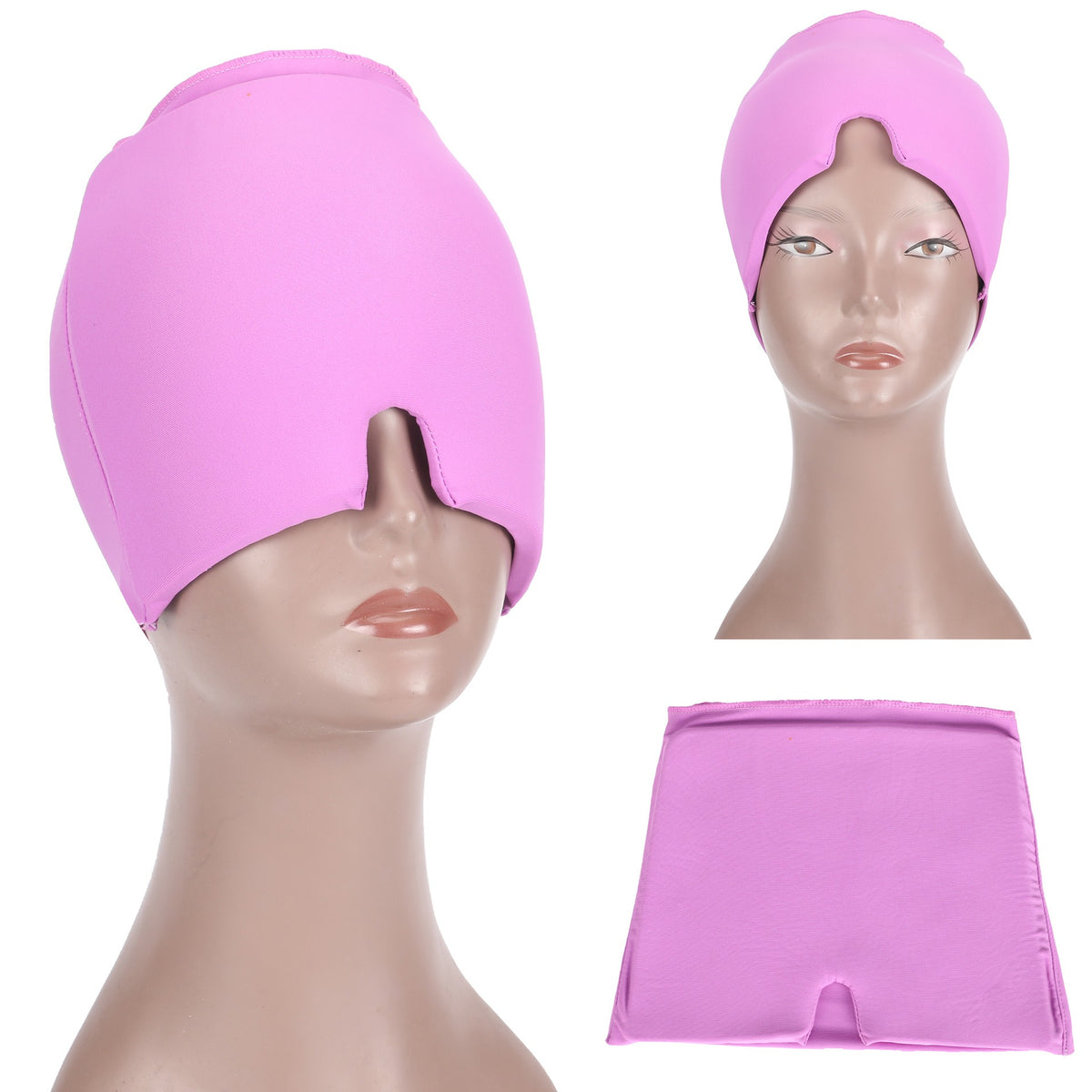 Gel Cooling Eye Mask & Cap