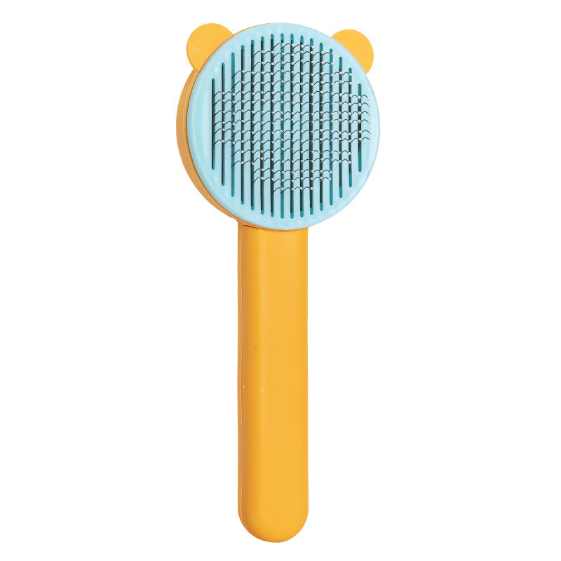 Self-Cleaning Pet Grooming Comb