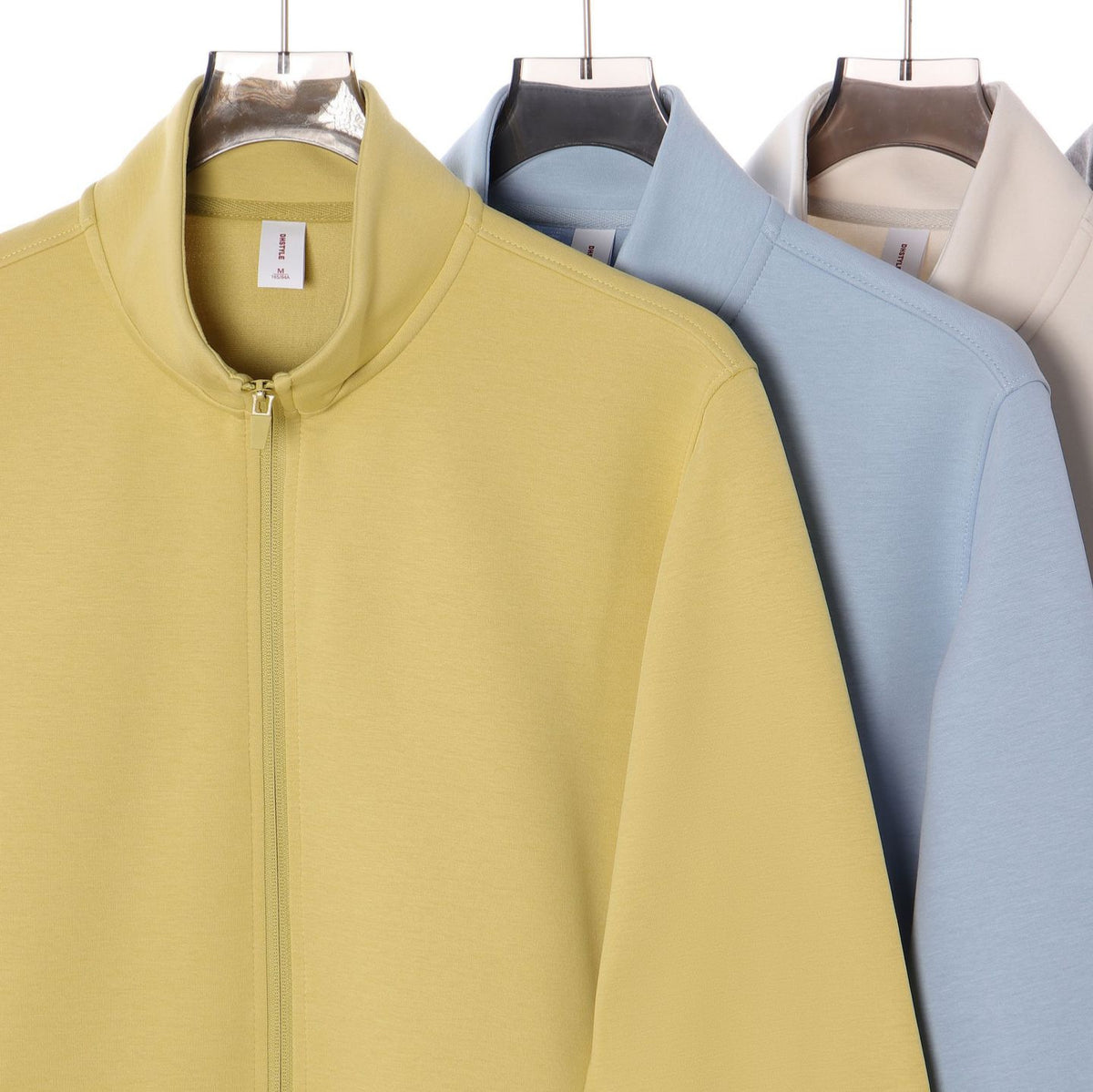 Stand Collar Zip Cardigan Jacket