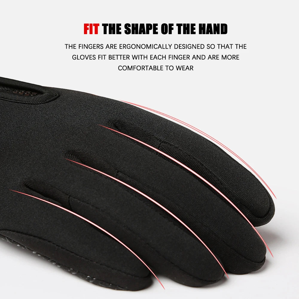 Winter Touchscreen Zip Gloves