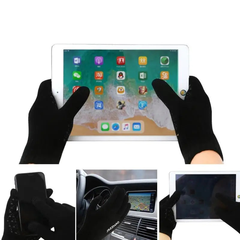 Unisex Thermal Knit Touchscreen Gloves