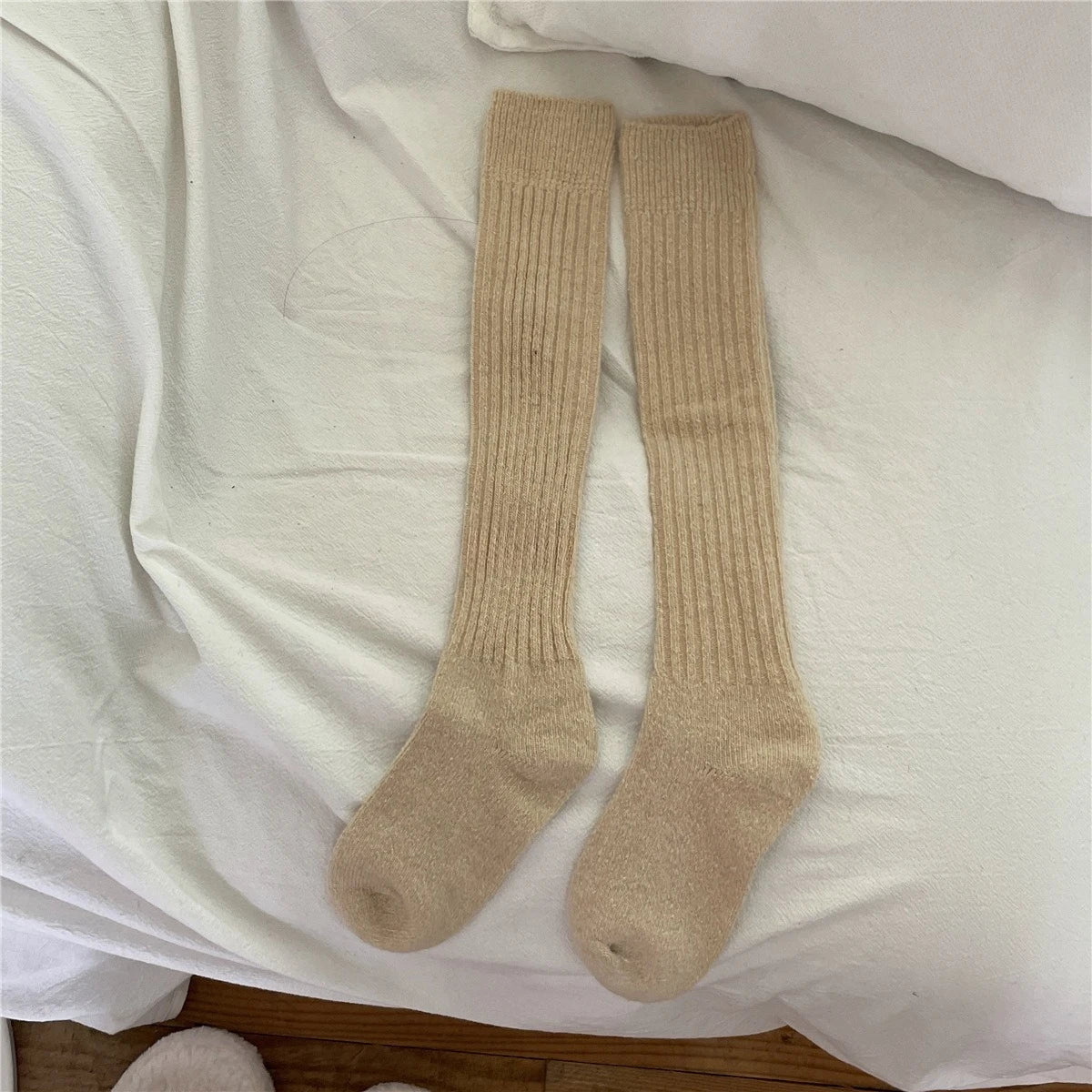 Mirador Style Plush Bow Leg Warmers