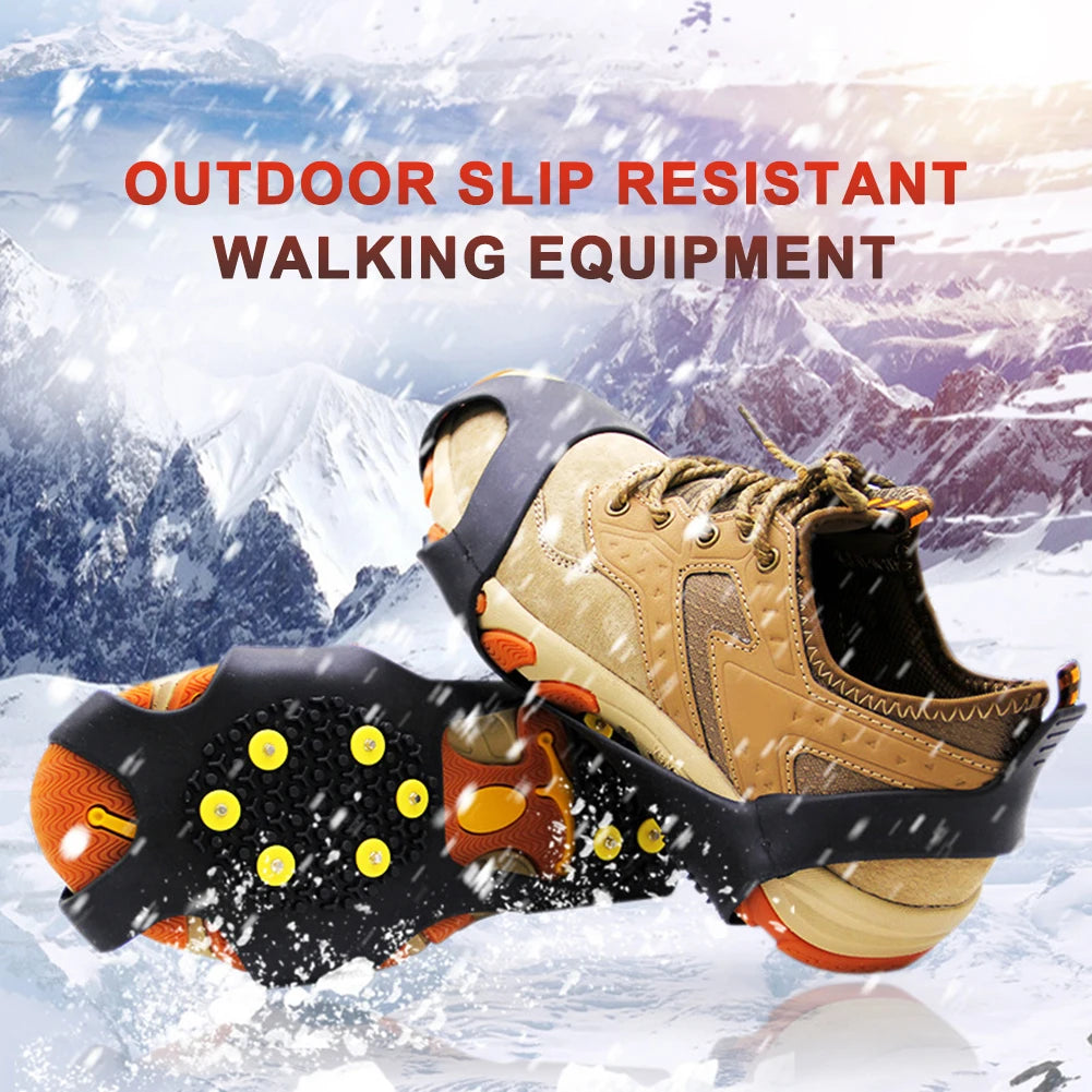 5/10-Tooth Ice Cleats for Shoes