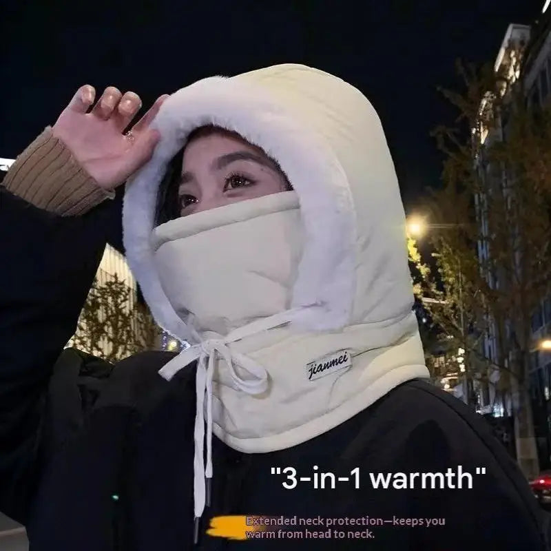 Unisex Winter Hooded Hat