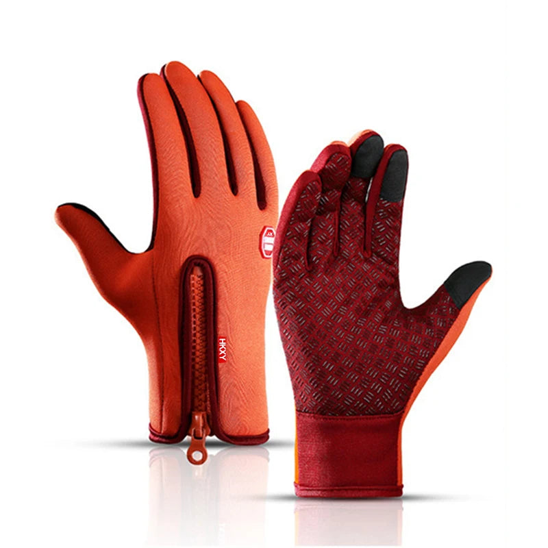 Winter Touchscreen Zip Gloves