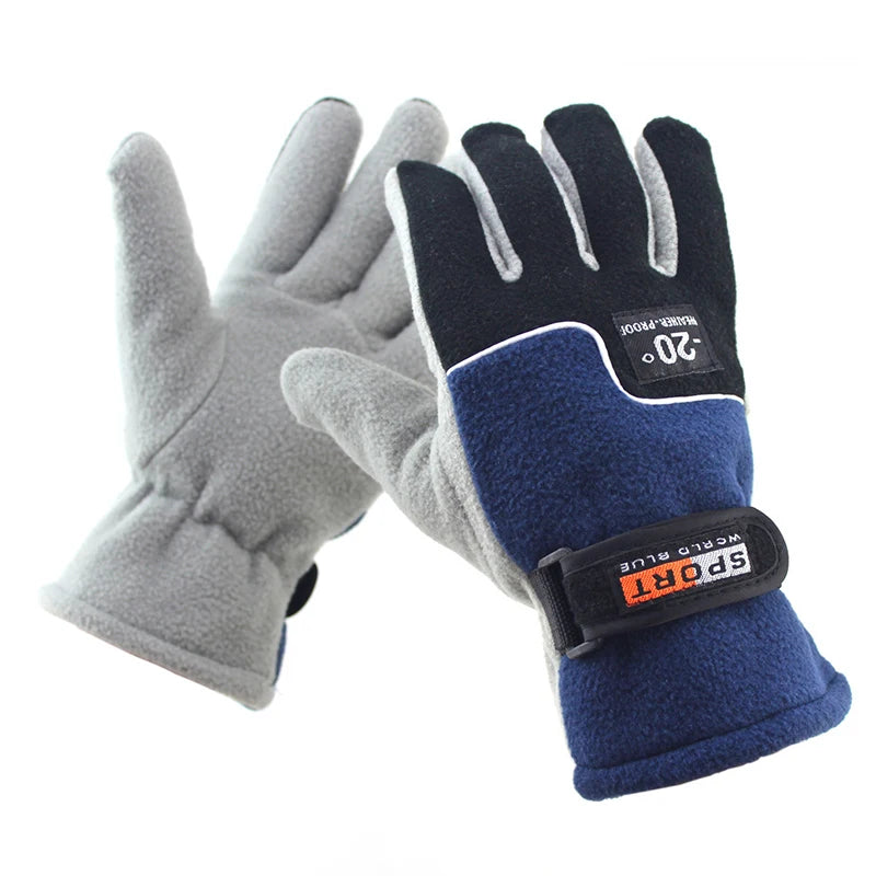 Winter Fleece Cycling & Snow Gloves