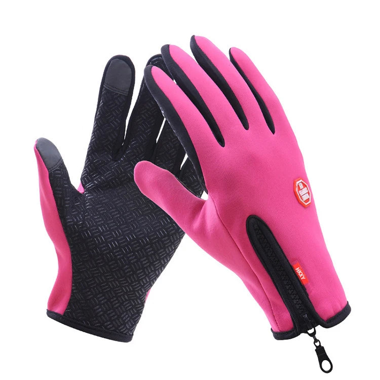 Winter Touchscreen Zip Gloves