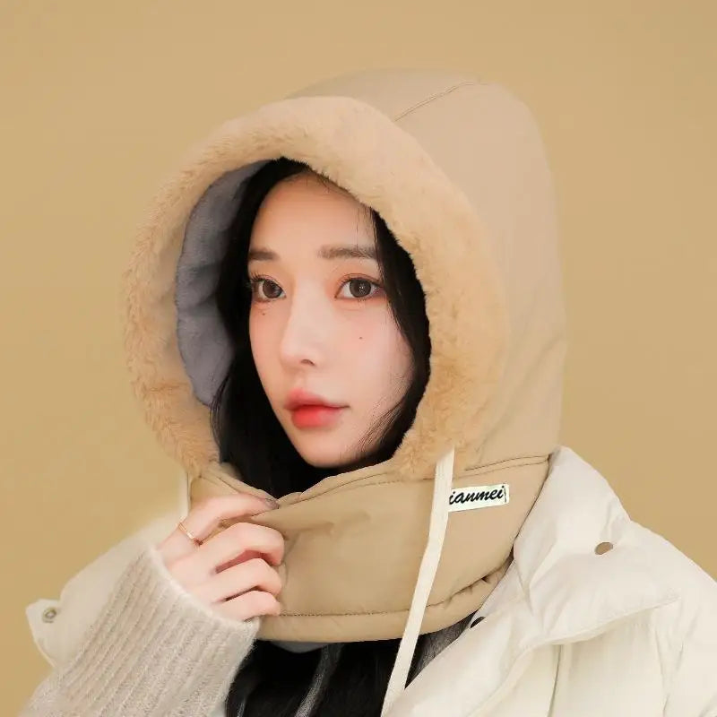 Unisex Winter Hooded Hat