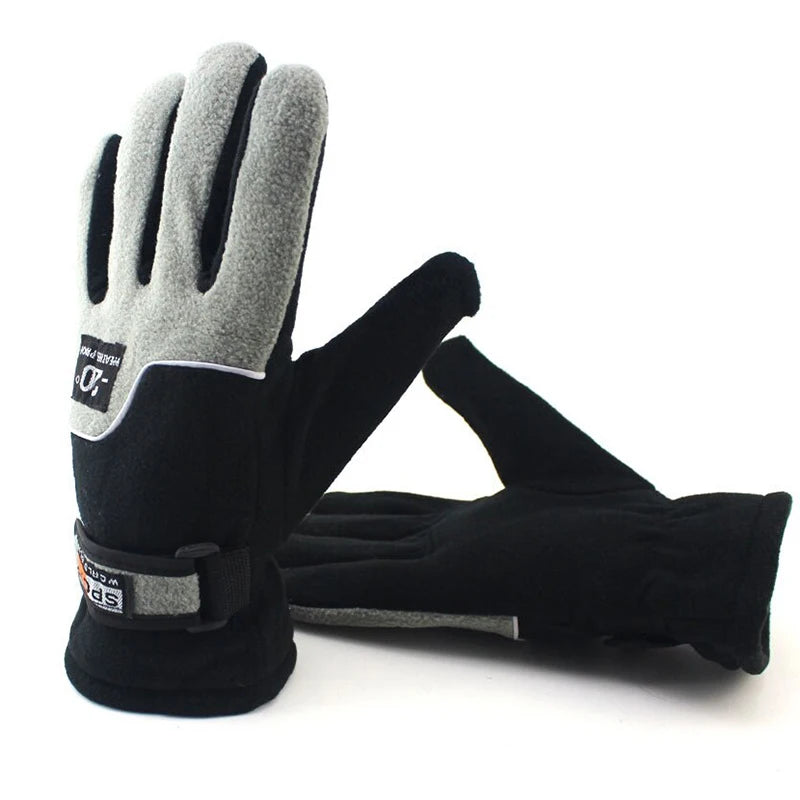 Winter Fleece Cycling & Snow Gloves