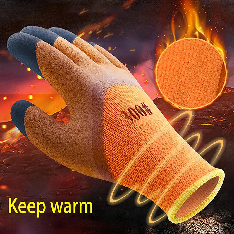 Lined Winter Work Gloves