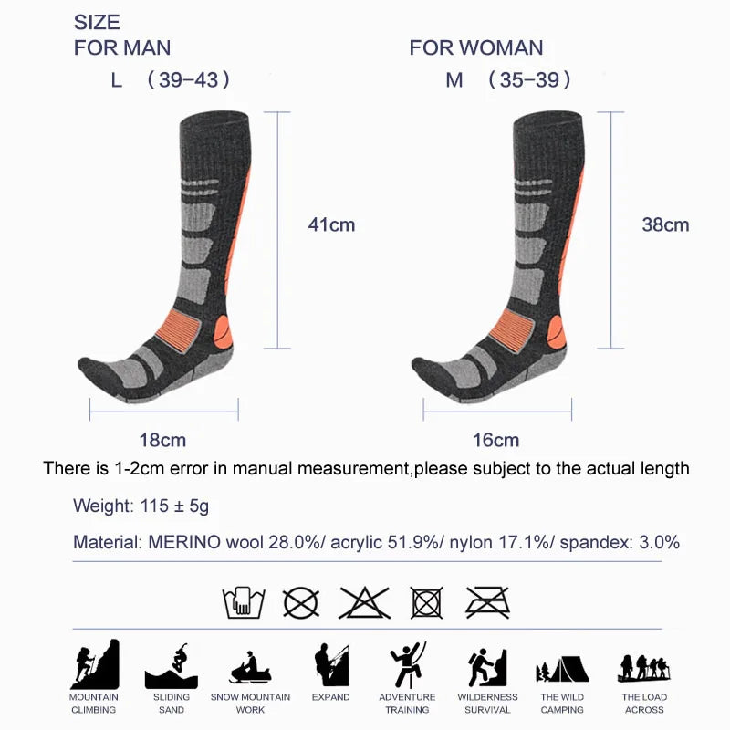 Winter Cycling & Ski Socks