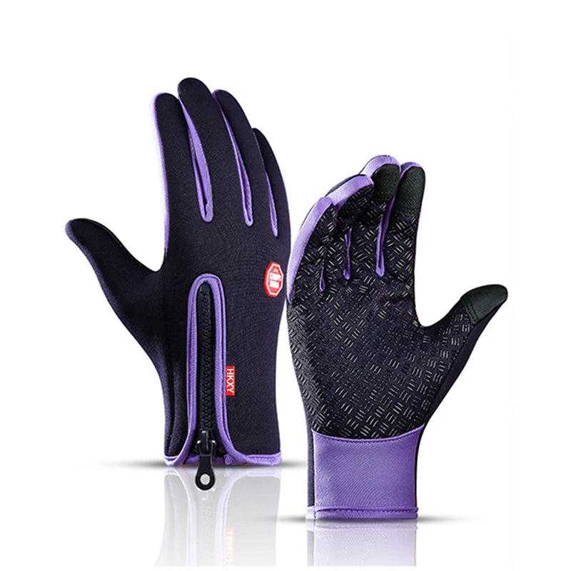 Winter Touchscreen Zip Gloves