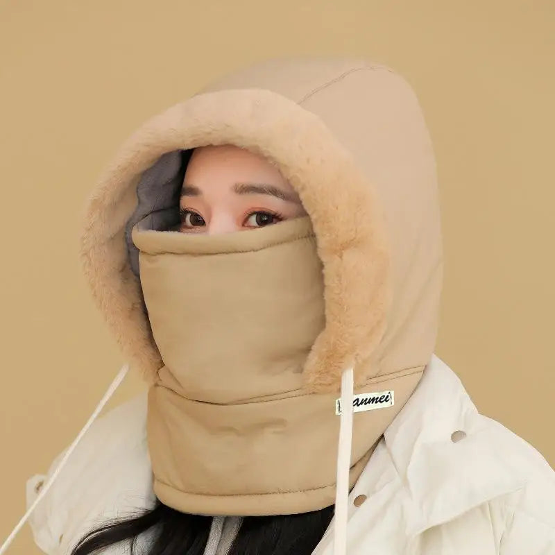 Unisex Winter Hooded Hat