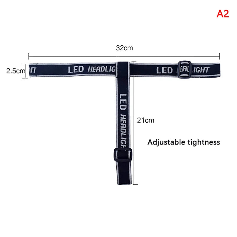 Adjustable Elastic Headlamp Strap