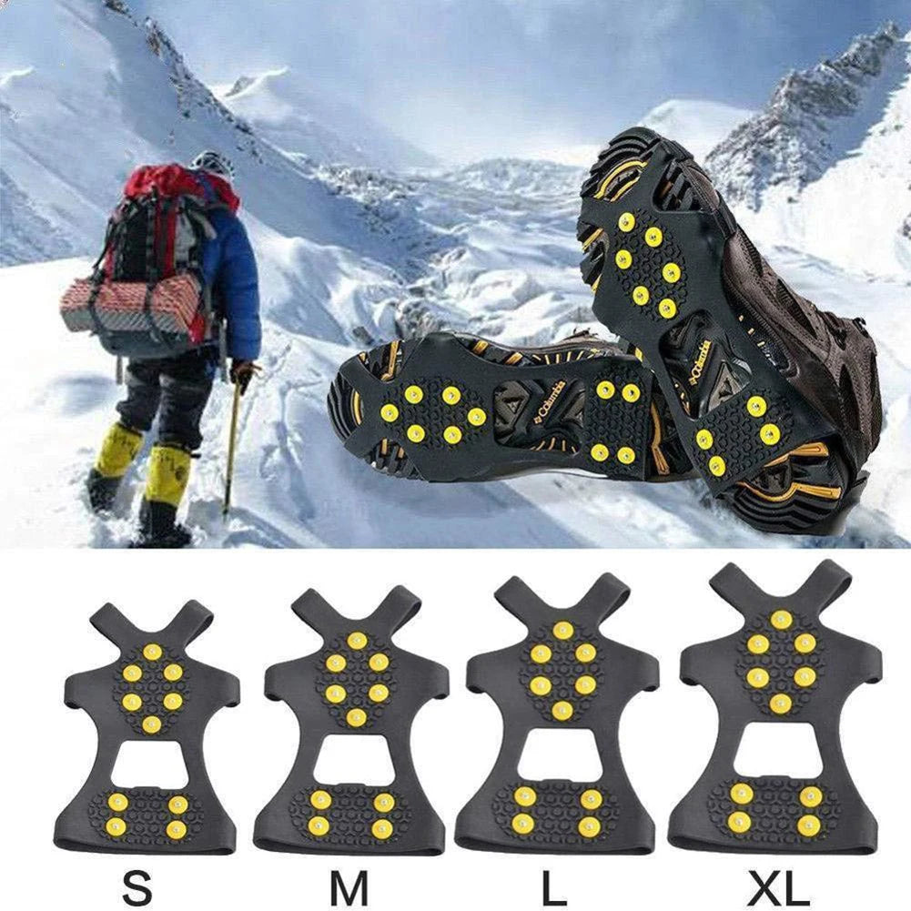 5/10-Tooth Ice Cleats for Shoes