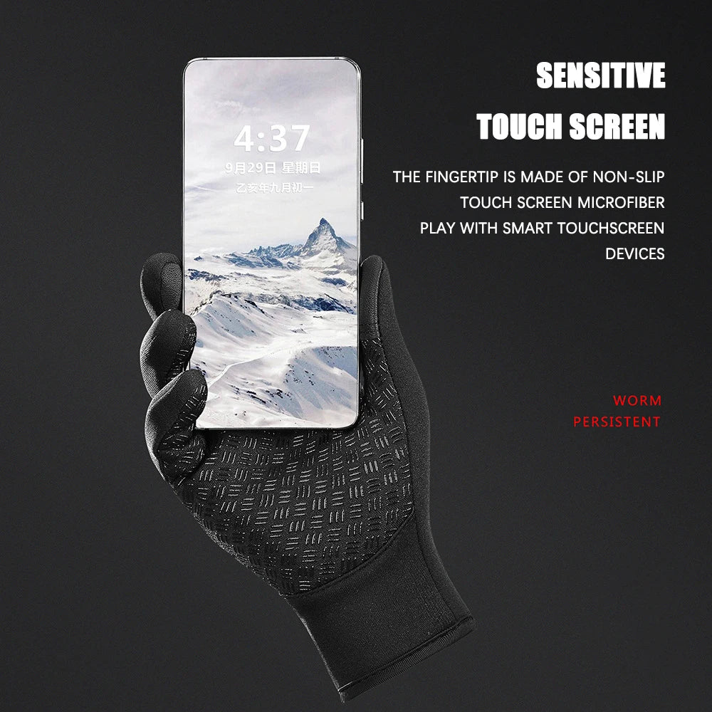 Winter Touchscreen Zip Gloves