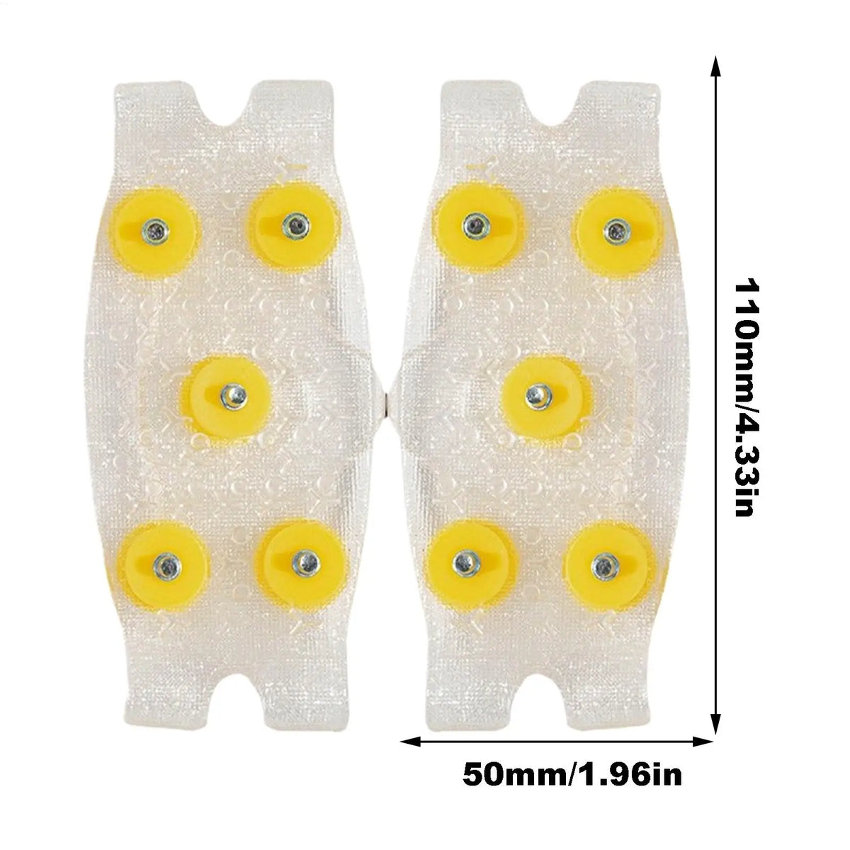 5-Stud Ice Cleats for Hiking Shoes