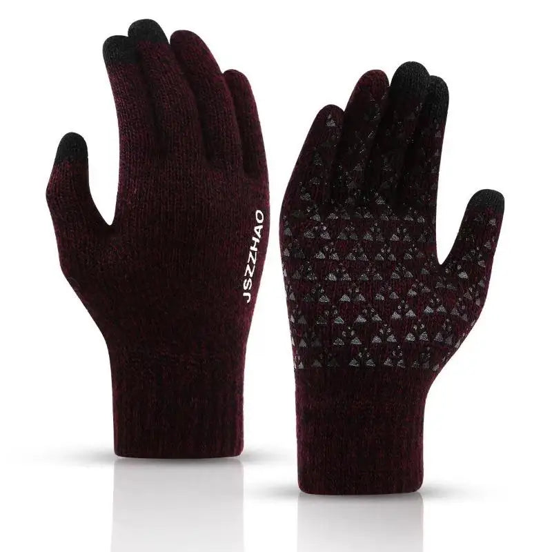 Unisex Thermal Knit Touchscreen Gloves
