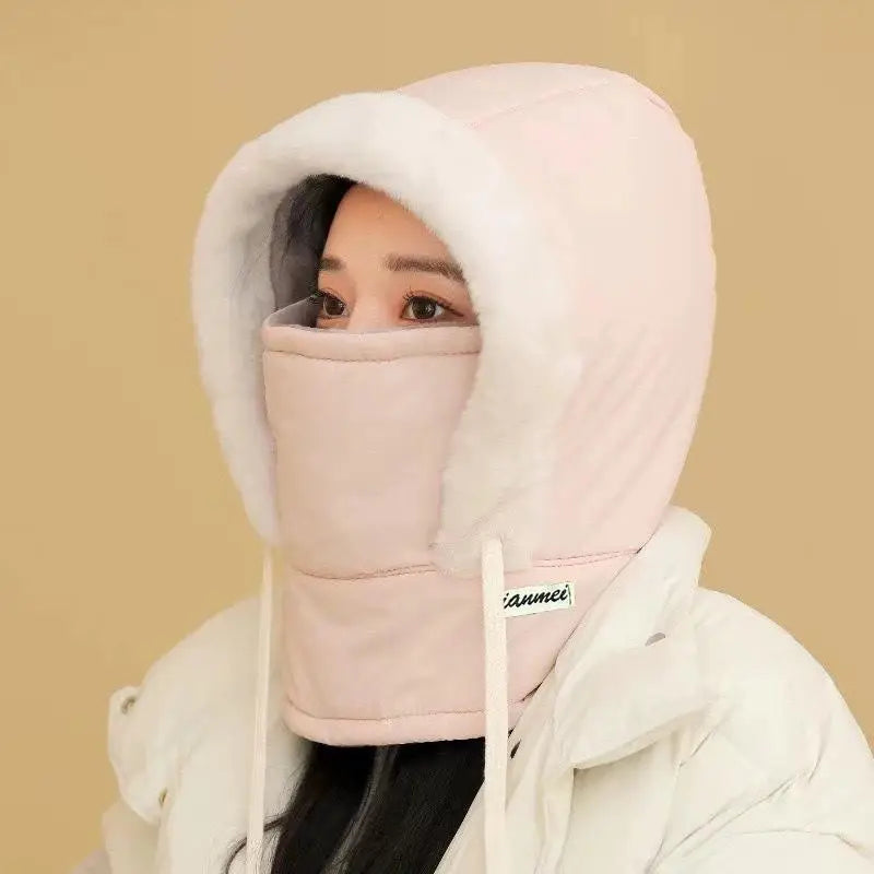 Unisex Winter Hooded Hat